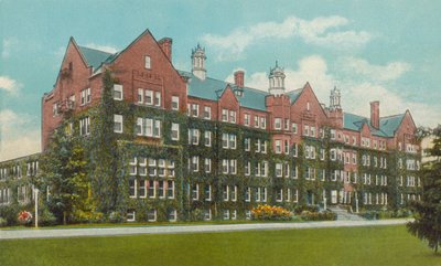 Poughkeepsie: Lathrop Hall, Vassar College (foto a colori) da American Photographer