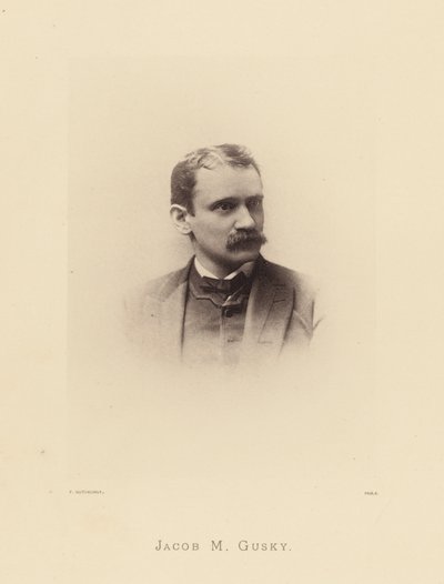 Pennsylvanians prominenti: Jacob M Gusky da American Photographer