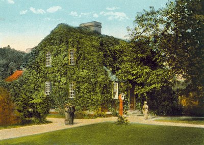 Providence, Rhode Island: Cottage Betsy Williams (foto a colori) da American Photographer
