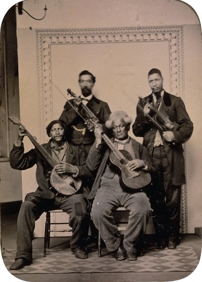 Quartetto, 1865 da American Photographer