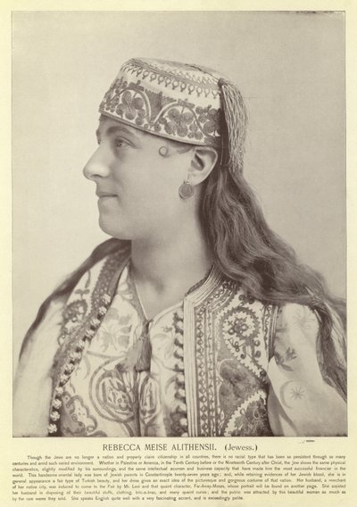Rebecca Meise Alithensii, ebrea da American Photographer