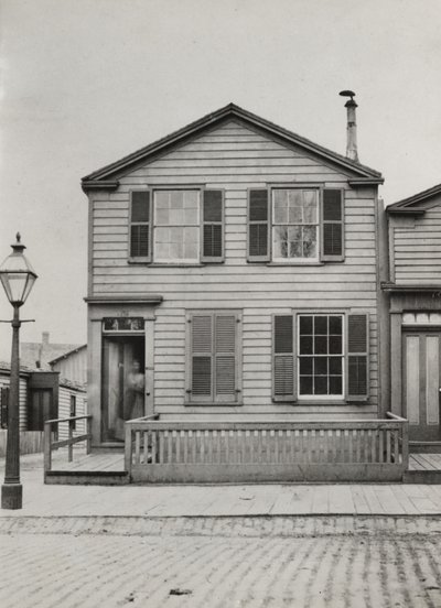 Residenza a 42 Monroe St., Chicago, 1869 da American Photographer