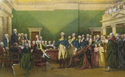 Dimissioni del generale Washington, Annapolis, 23 dicembre 1783 (foto a colori) da American Photographer