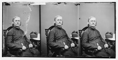 Rev. Padre Pierre Jean De Smet, missionario cattolico nel Territorio Indiano da American Photographer