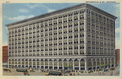 Negozio Rothschild  Co, Chicago, Illinois, USA (foto a colori) da American Photographer