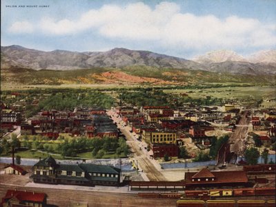 Salida e il monte Ouray (foto a colori) da American Photographer