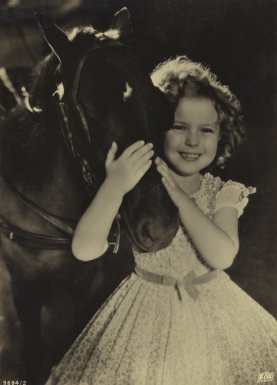Shirley Temple, attrice e star del cinema americana da American Photographer