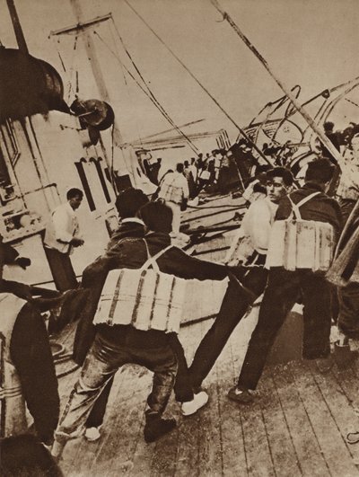 Affondamento della Vestris, Virginia, USA, 21 novembre 1928 (foto b/n) da American Photographer