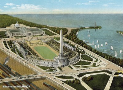 Soldiers Field e Field Museum sul lungolago da American Photographer