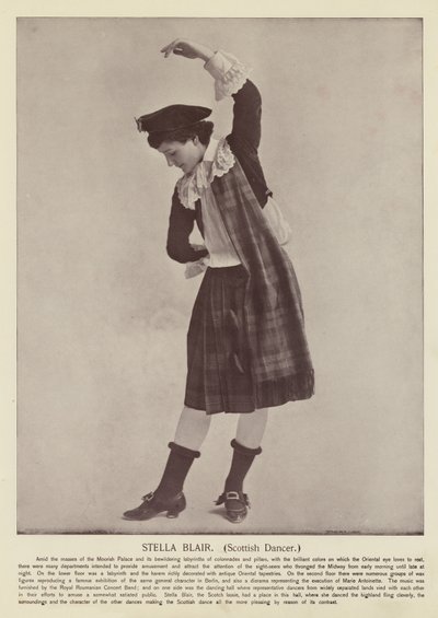 Stella Blair, Danzatrice Scozzese da American Photographer