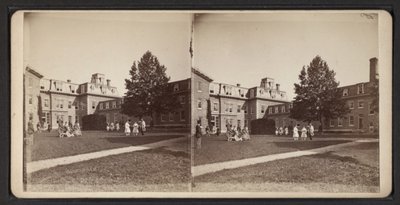 Vedute stereoscopiche della Comunità Oneida, c.1870 (foto in bianco e nero) da American Photographer