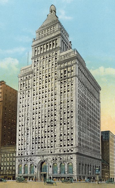 Straus Building, Michigan Boulevard all