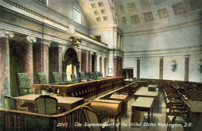 Corte Suprema degli Stati Uniti, Washington, DC, USA (foto a colori) da American Photographer