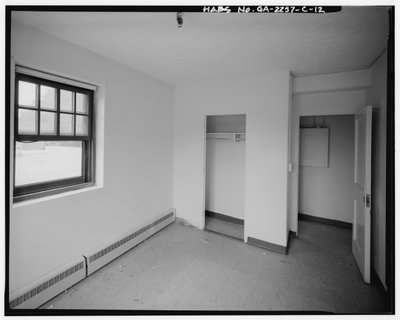 Techwood Homes, Edificio n. 1, 575-579 Techwood Drive, Atlanta, Contea di Fulton, GA (foto in b/n) da American Photographer