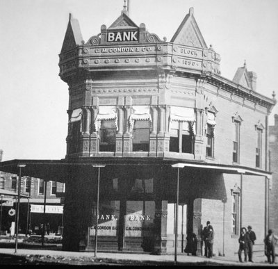 La banca Condon, Coffeyville, Kansas da American Photographer