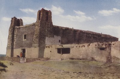 La vecchia chiesa, Pueblo di Acoma, Nuovo Messico (foto a colori) da American Photographer