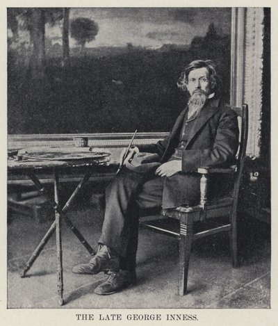 Il defunto George Inness da American Photographer