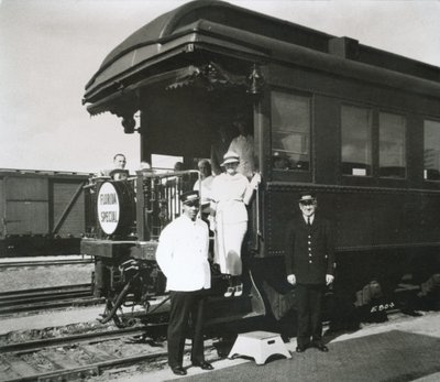 La carrozza di osservazione del lussuoso 