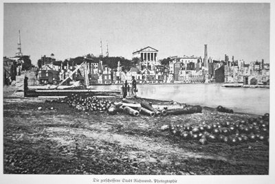 La città in rovina di Richmond, Virginia, alla fine della guerra da American Photographer