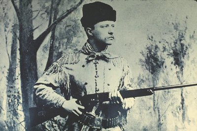 Theodore Roosevelt in abito da caccia, c.1885 da American Photographer