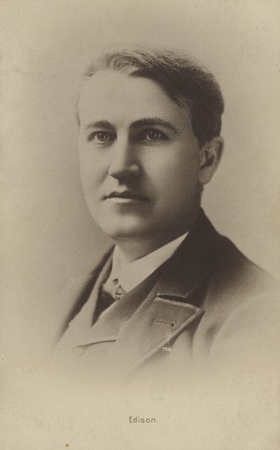 Thomas Edison (1847-1931), inventore americano da American Photographer