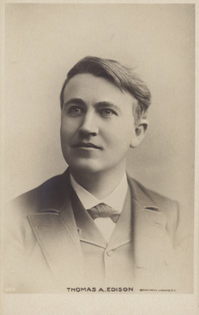 Thomas Edison (1847-1931), inventore americano da American Photographer