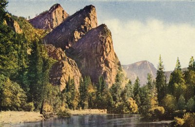Tre fratelli, Parco Nazionale dello Yosemite (foto a colori) da American Photographer