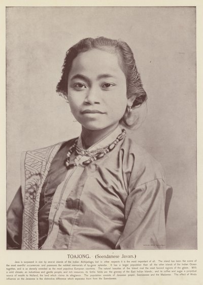 Toajong, Giavanese Soendanese da American Photographer