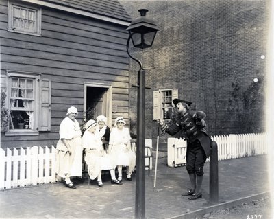Banditore sulla High Street da American Photographer