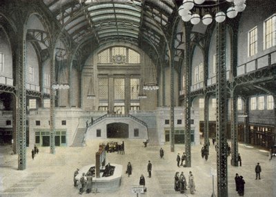 Concorso dei treni, Stazione Union di Chicago da American Photographer