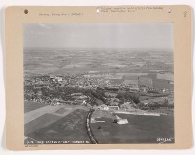 Veduta di Hershey, Pennsylvania, 26 maggio 1931 da American Photographer