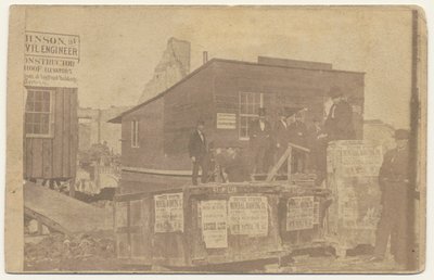 Blocco W. D. Kerfoot, 1871 da American Photographer