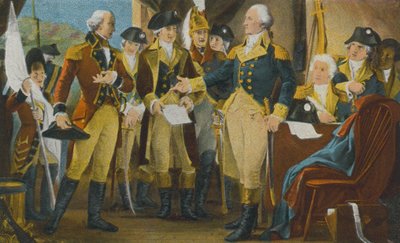 Washington declina le ouverture di Cornwallis a Yorktown, Virginia (foto a colori) da American Photographer