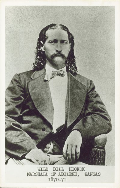 Wild Bill Hickok, pistolero, giocatore d