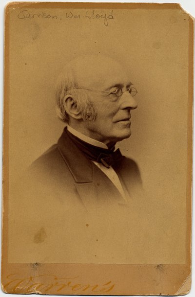 William Lloyd Garrison (1805-79), abolizionista americano da American Photographer