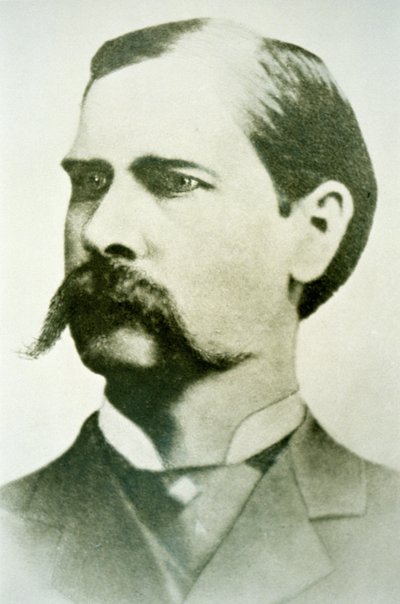 Wyatt Earp (1848-1929) c.1886 da American Photographer