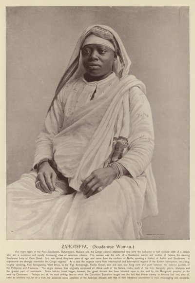 Zaroteffa, Donna Sudanese da American Photographer