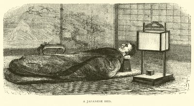 Un letto giapponese da American School