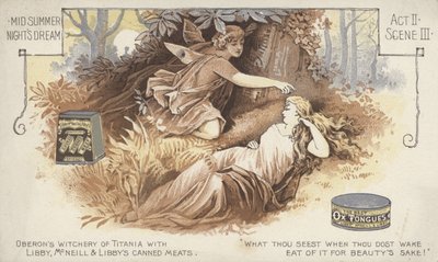 Sogno di una notte di mezza estate, Atto II, Scena III da American School