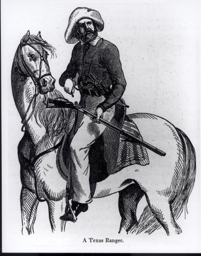 Un Texas Ranger, illustrazione da 