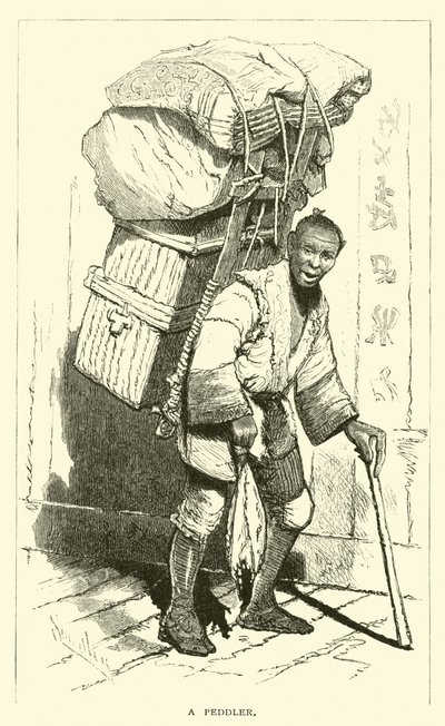 Un venditore ambulante da American School