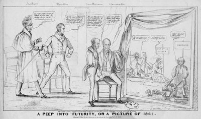 Uno sguardo nel futuro, o, Un quadro del 1841, pubblicato da M R Robinson, New York, 1838 da American School