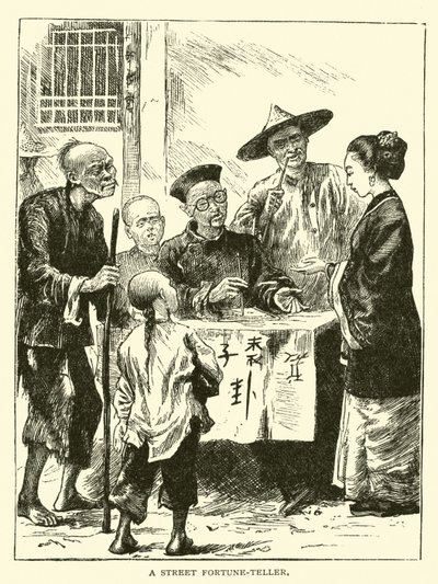Un indovino di strada da American School