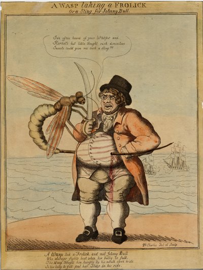 Un calabrone che si diverte, 1813 da American School
