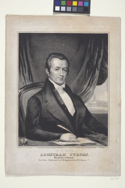 Adoniram Judson, missionario in Birmania da American School
