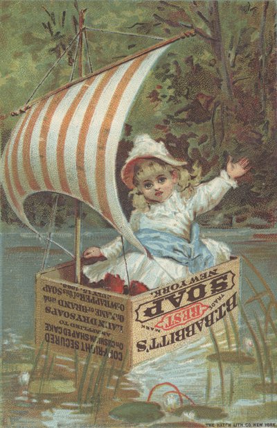 Pubblicità per il miglior sapone di Babbitt, c.1880 da American School