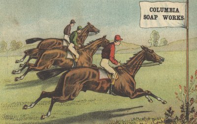 Pubblicità per la Columbia Soap Works, c.1880 da American School