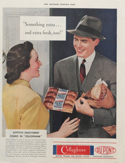 Pubblicità per DuPont Cellophane, 1939 da American School
