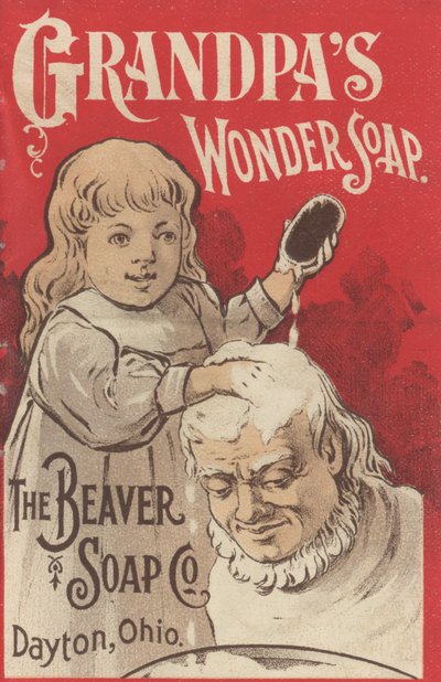 Pubblicità per il sapone meraviglioso di Grandpa, c.1898 da American School