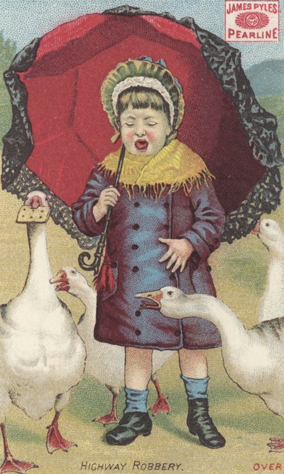 Pubblicità per il Pearline di James Pyle, c.1880 da American School